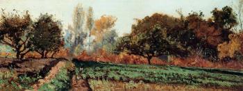 Paul-Camille Guigou : Fields and Trees, Autumn Study